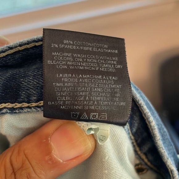 Express Jeans Mens 34x34 Kingston Classic Straight Leg Cool Fade Feathering - Picture 8 of 10